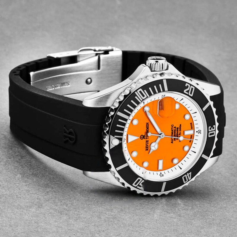 Relógio Diver Automático Mostrador Laranja 42 mm - Mercado de Luxo - O Maior E-Commerce de Bens, Produtos e Serviços de Luxo do Brasil.