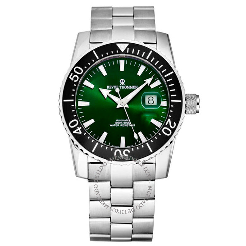 Relógio Diver Mostrador Verde Automático 45 mm - Mercado de Luxo - O Maior E-Commerce de Bens, Produtos e Serviços de Luxo do Brasil.
