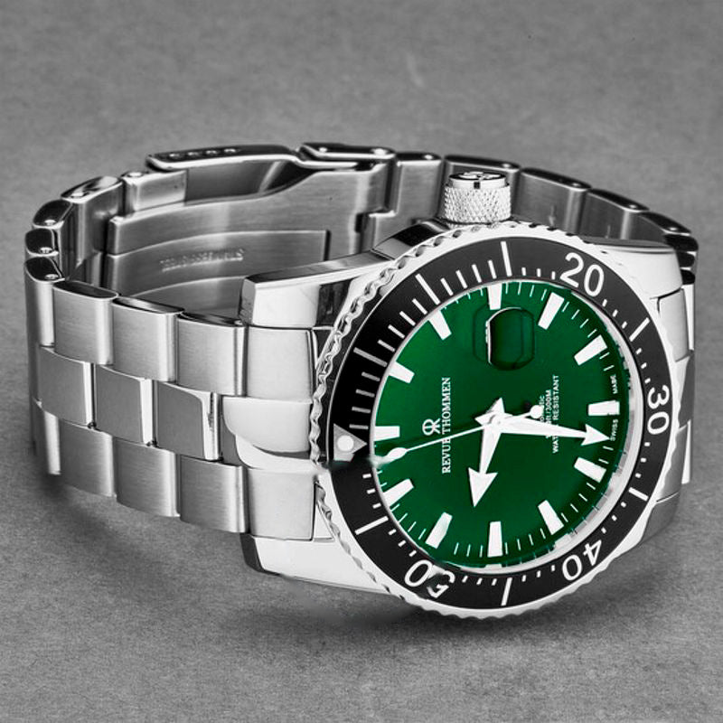 Relógio Diver Mostrador Verde Automático 45 mm - Mercado de Luxo - O Maior E-Commerce de Bens, Produtos e Serviços de Luxo do Brasil.