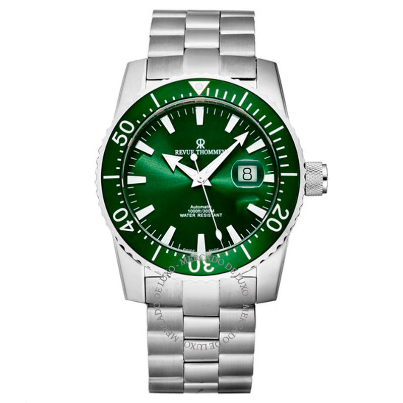 Relógio Diver Mostrador Verde Automático 45 mm - Mercado de Luxo - O Maior E-Commerce de Bens, Produtos e Serviços de Luxo do Brasil.