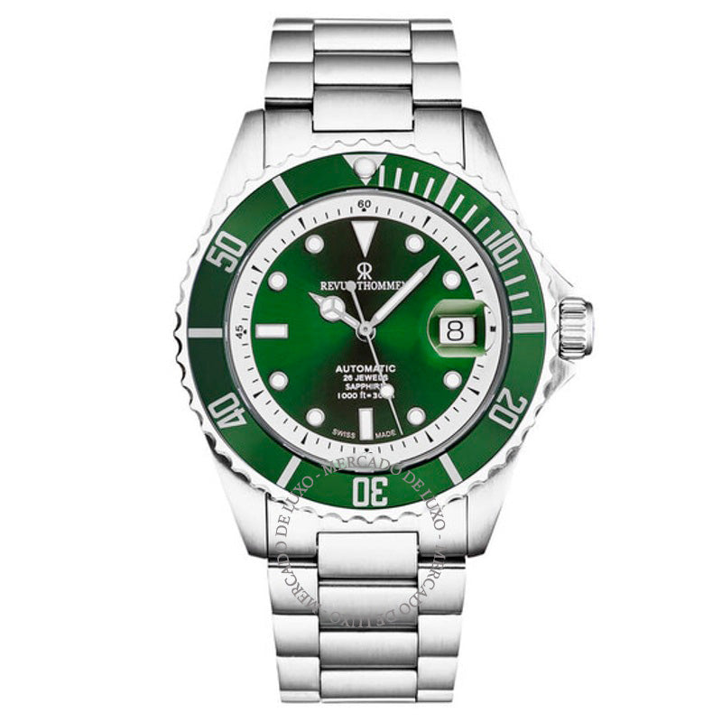Relógio Diver Mostrador Verde Automático 42 mm - Mercado de Luxo - O Maior E-Commerce de Bens, Produtos e Serviços de Luxo do Brasil.