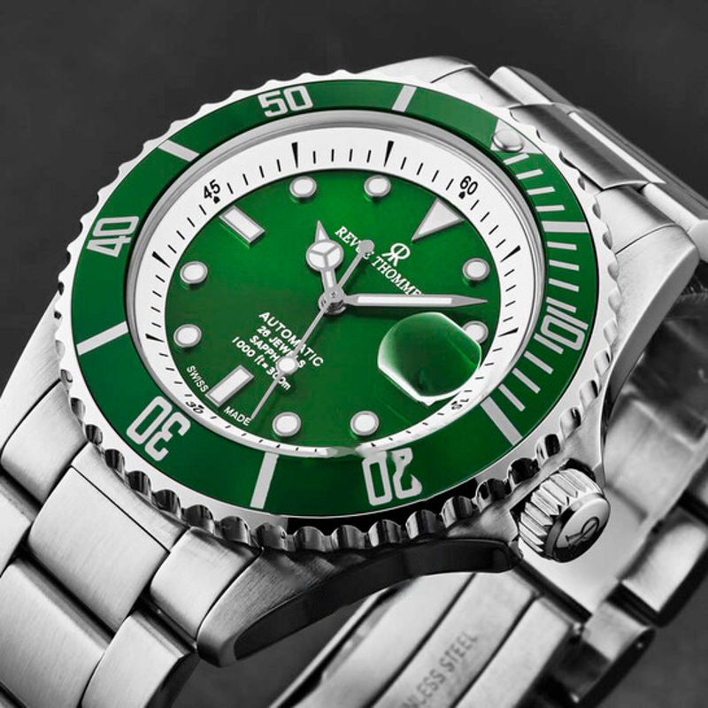 Relógio Diver Mostrador Verde Automático 42 mm - Mercado de Luxo - O Maior E-Commerce de Bens, Produtos e Serviços de Luxo do Brasil.