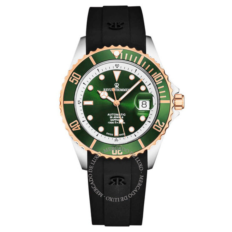 Relógio Diver Mostrador Verde Automático 42 mm - Mercado de Luxo - O Maior E-Commerce de Bens, Produtos e Serviços de Luxo do Brasil.