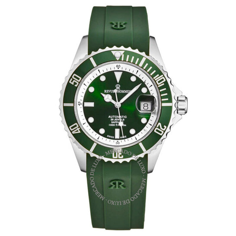 Relógio Diver Mostrador Verde Automático 42 mm - Mercado de Luxo - O Maior E-Commerce de Bens, Produtos e Serviços de Luxo do Brasil.