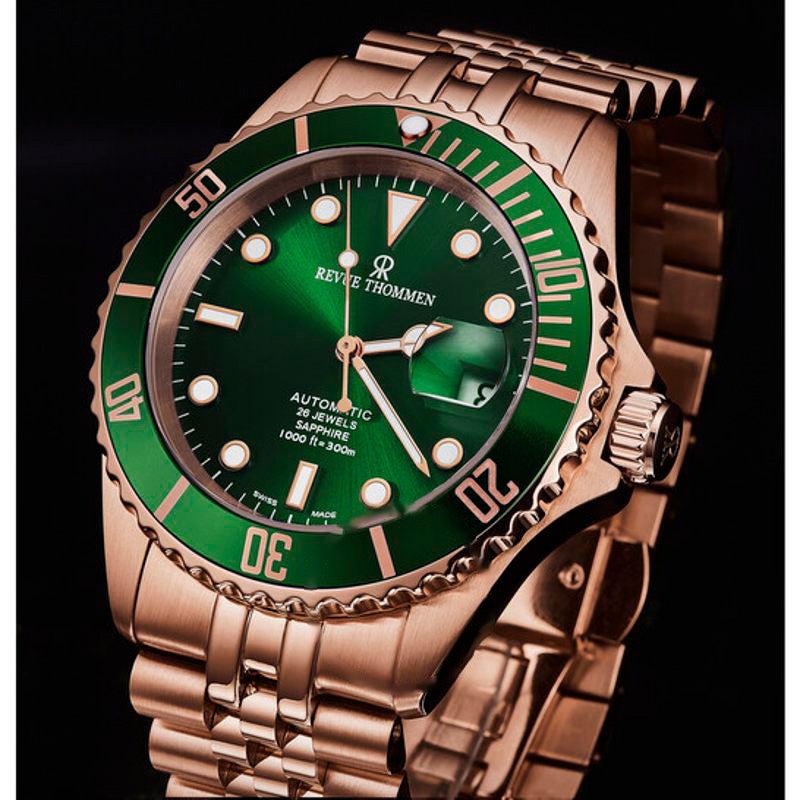 Relógio Diver Mostrador Verde Automático 42 mm - Mercado de Luxo - O Maior E-Commerce de Bens, Produtos e Serviços de Luxo do Brasil.