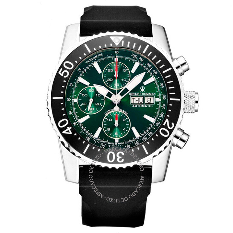 Relógio Diver Mostrador Verde Automático 45 mm - Mercado de Luxo - O Maior E-Commerce de Bens, Produtos e Serviços de Luxo do Brasil.