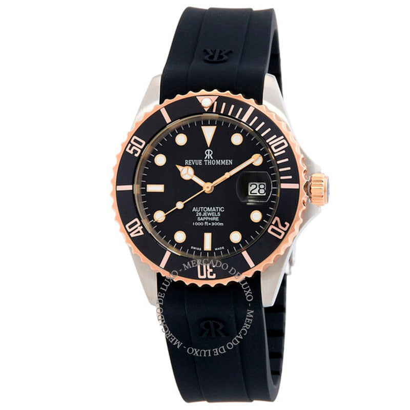 Relógio Diver Automático Mostrador Preto 42 mm - Mercado de Luxo - O Maior E-Commerce de Bens, Produtos e Serviços de Luxo do Brasil.