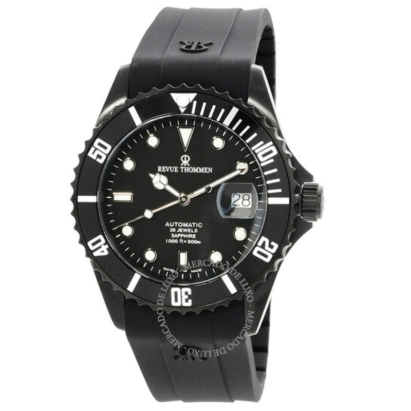 Relógio Diver Automático Mostrador Preto 42 mm - Mercado de Luxo - O Maior E-Commerce de Bens, Produtos e Serviços de Luxo do Brasil.