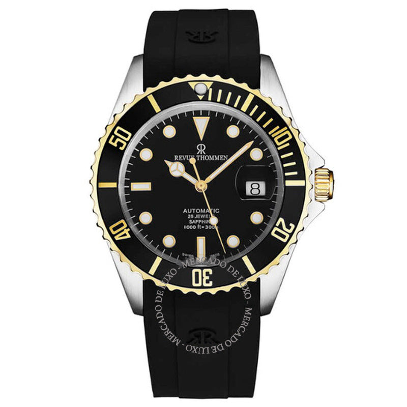 Relógio Diver Automático Mostrador Preto 42 mm - Mercado de Luxo - O Maior E-Commerce de Bens, Produtos e Serviços de Luxo do Brasil.