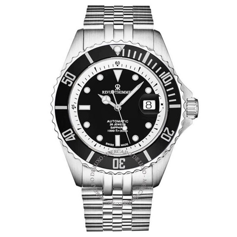 Relógio Diver Automático Mostrador Preto 42 mm - Mercado de Luxo - O Maior E-Commerce de Bens, Produtos e Serviços de Luxo do Brasil.
