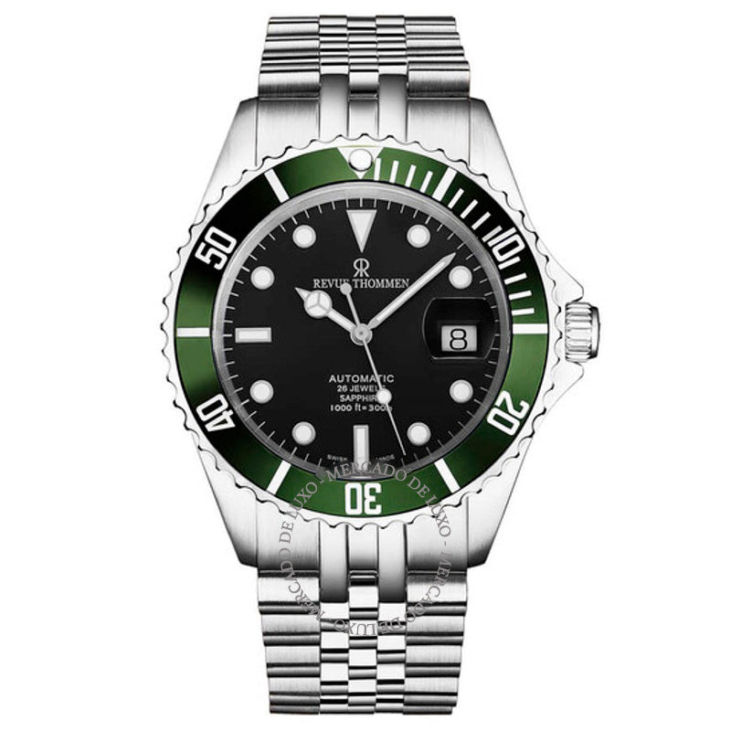 Relógio Diver Automático Mostrador Preto 42 mm - Mercado de Luxo - O Maior E-Commerce de Bens, Produtos e Serviços de Luxo do Brasil.