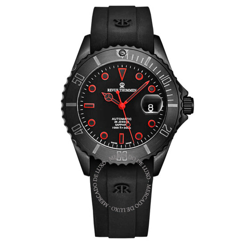 Relógio Diver Automático Mostrador Preto 42 mm - Mercado de Luxo - O Maior E-Commerce de Bens, Produtos e Serviços de Luxo do Brasil.