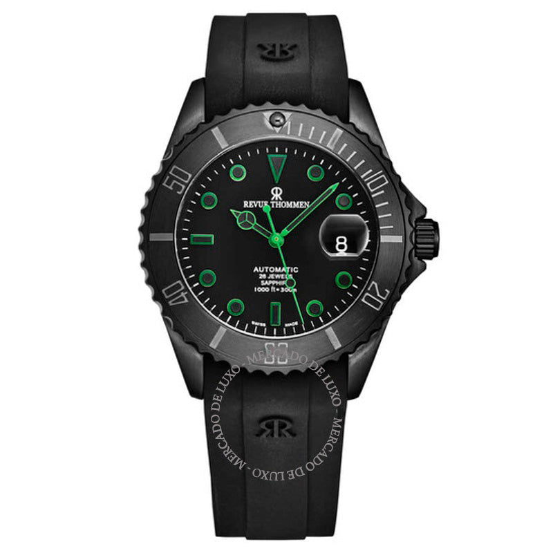 Relógio Diver Automático Mostrador Preto 42 mm - Mercado de Luxo - O Maior E-Commerce de Bens, Produtos e Serviços de Luxo do Brasil.