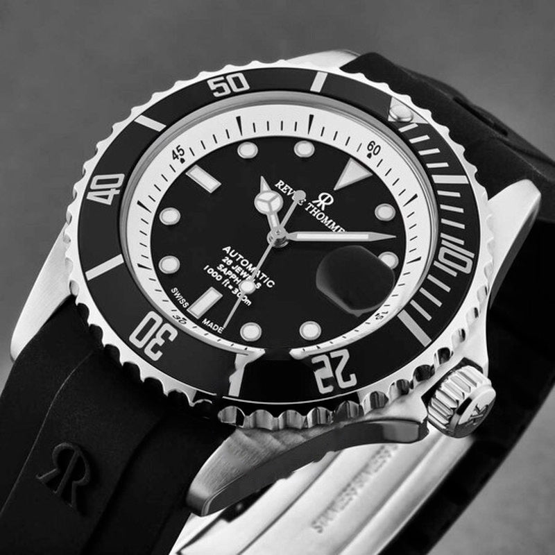 Relógio Diver Automático Mostrador Preto 42 mm - Mercado de Luxo - O Maior E-Commerce de Bens, Produtos e Serviços de Luxo do Brasil.