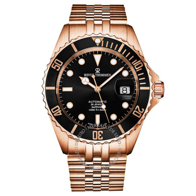 Relógio Diver Automático Mostrador Preto 42 mm - Mercado de Luxo - O Maior E-Commerce de Bens, Produtos e Serviços de Luxo do Brasil.