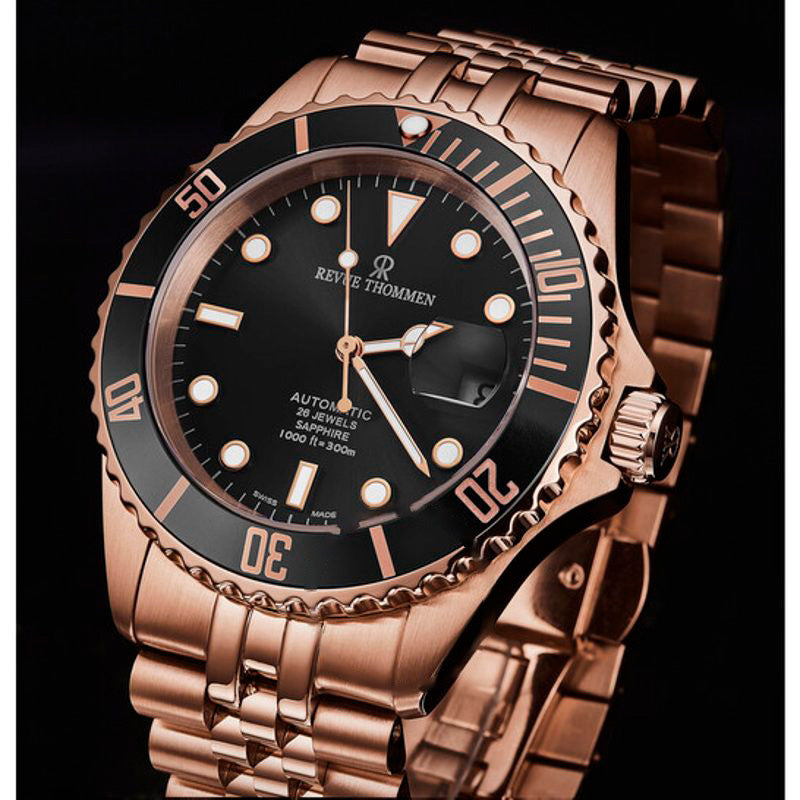Relógio Diver Automático Mostrador Preto 42 mm - Mercado de Luxo - O Maior E-Commerce de Bens, Produtos e Serviços de Luxo do Brasil.