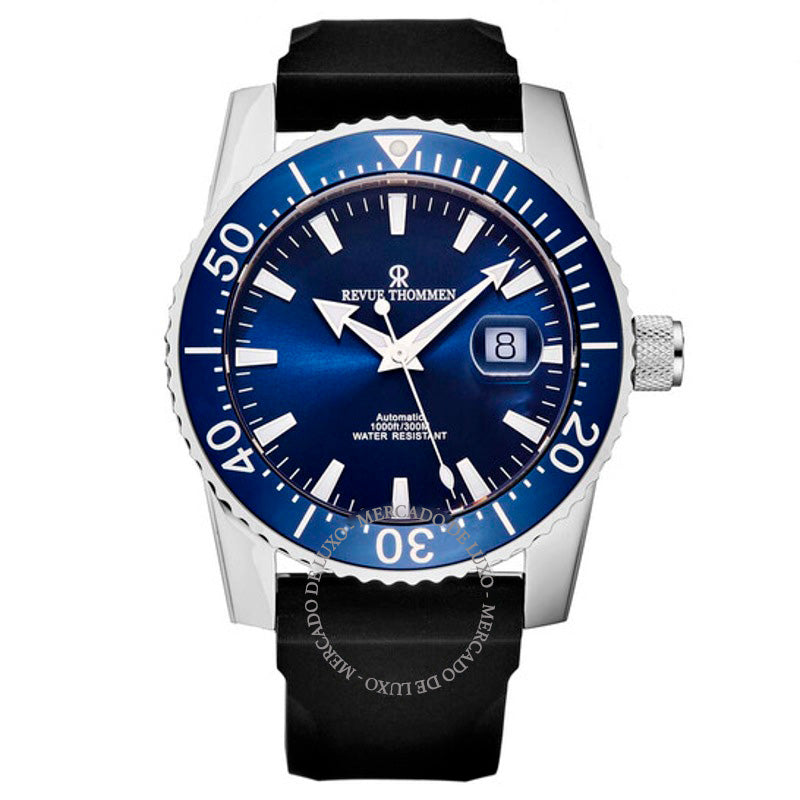 Relógio Diver Automático Mostrador Azul 45 mm - Mercado de Luxo - O Maior E-Commerce de Bens, Produtos e Serviços de Luxo do Brasil.