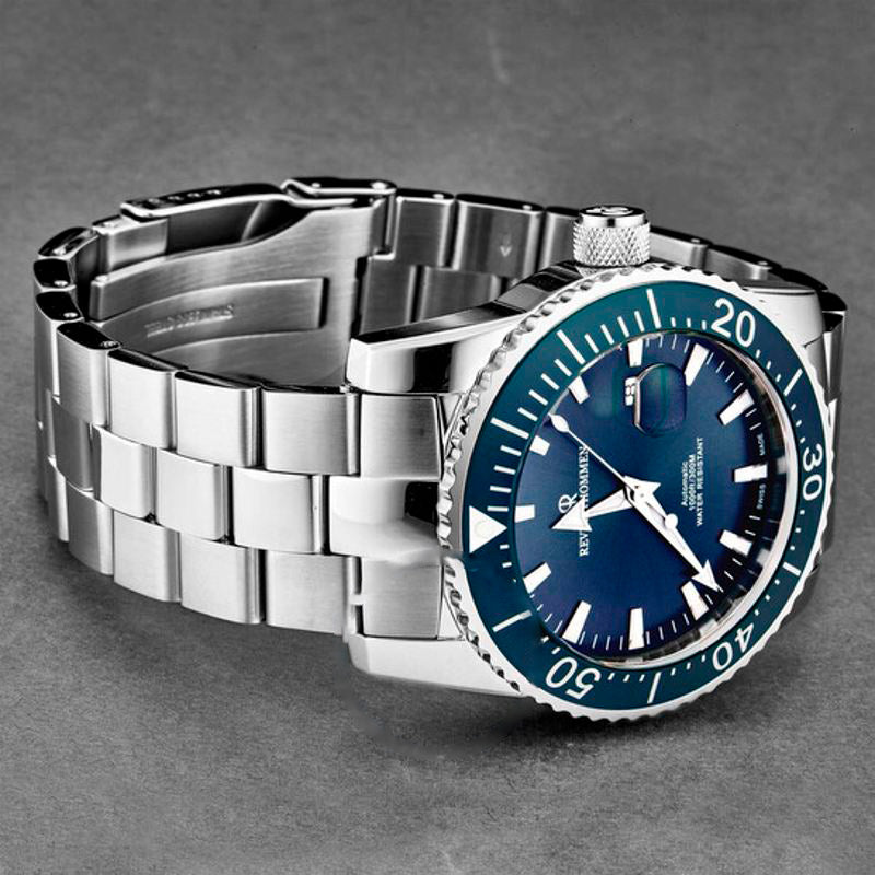 Relógio Diver Automático Mostrador Azul 45 mm - Mercado de Luxo - O Maior E-Commerce de Bens, Produtos e Serviços de Luxo do Brasil.