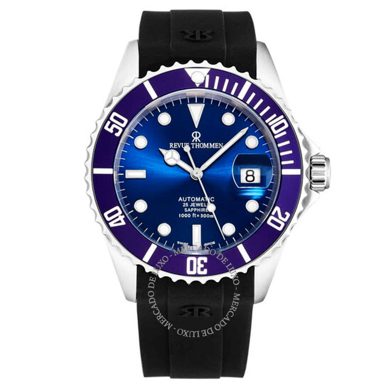 Relógio Diver Automático Mostrador Azul 42 mm - Mercado de Luxo - O Maior E-Commerce de Bens, Produtos e Serviços de Luxo do Brasil.
