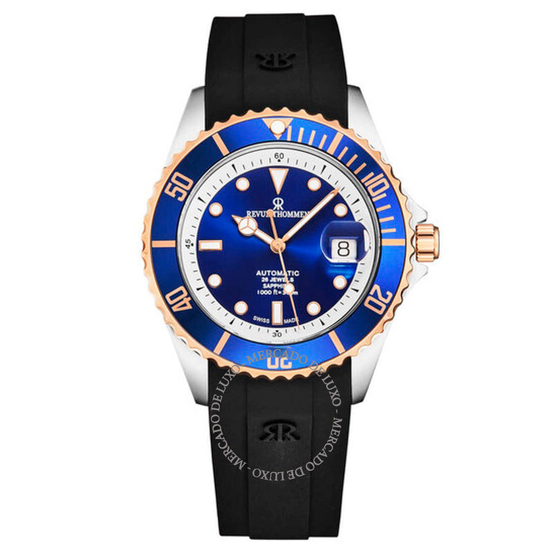 Relógio Diver Automático Mostrador Azul 42 mm - Mercado de Luxo - O Maior E-Commerce de Bens, Produtos e Serviços de Luxo do Brasil.