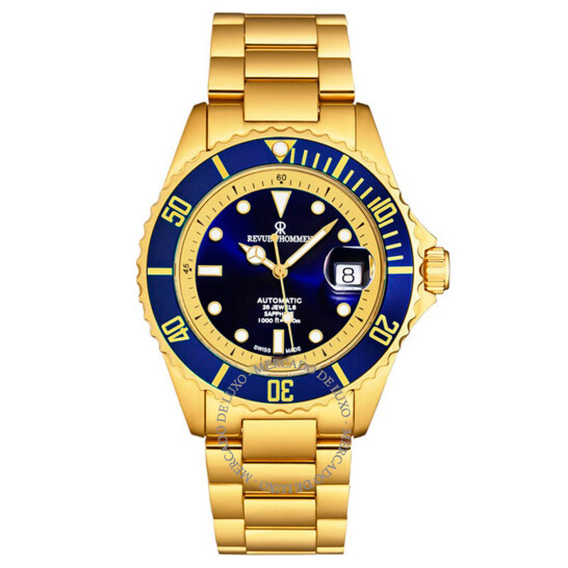 Relógio Diver Automático Mostrador Azul 42 mm - Mercado de Luxo - O Maior E-Commerce de Bens, Produtos e Serviços de Luxo do Brasil.