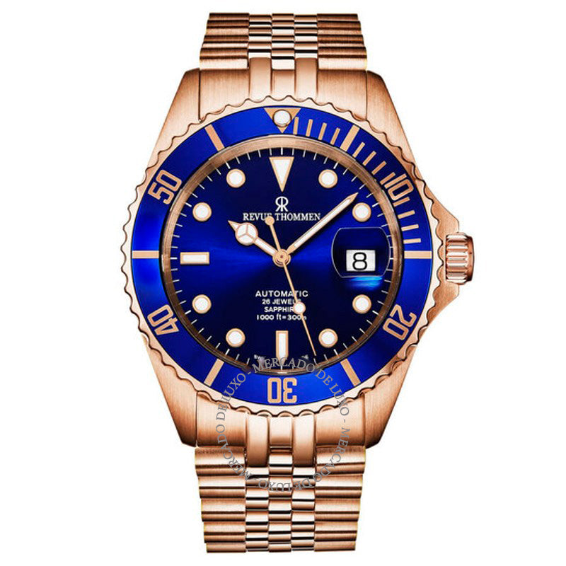 Relógio Diver Automático Mostrador Azul 42 mm - Mercado de Luxo - O Maior E-Commerce de Bens, Produtos e Serviços de Luxo do Brasil.