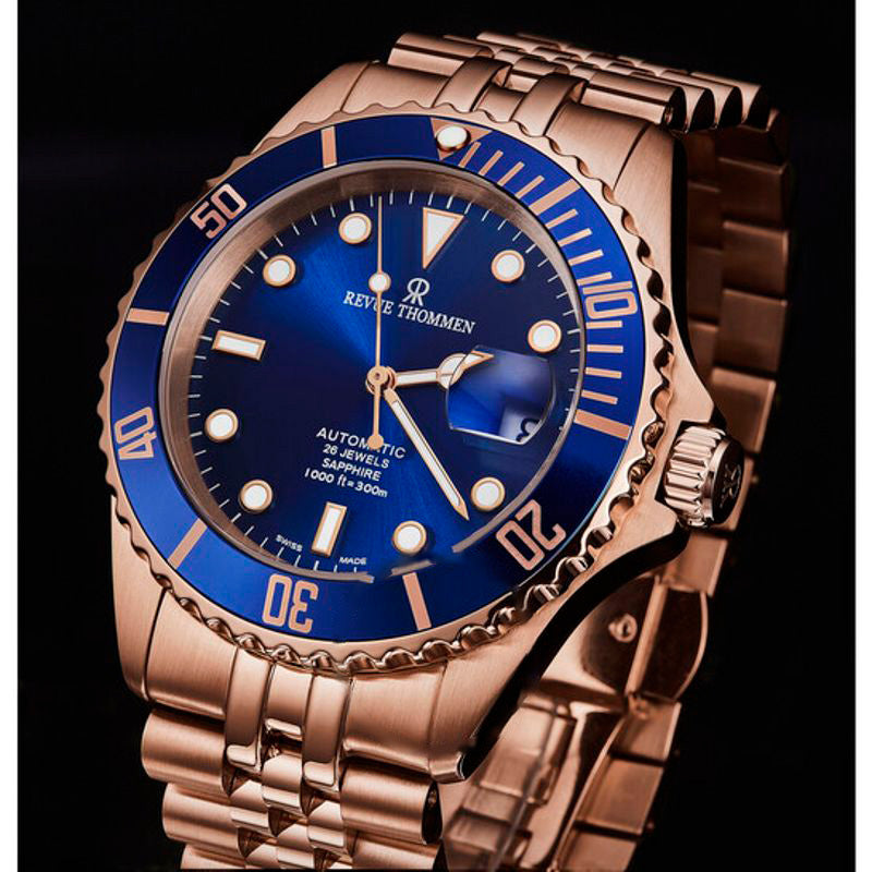 Relógio Diver Automático Mostrador Azul 42 mm - Mercado de Luxo - O Maior E-Commerce de Bens, Produtos e Serviços de Luxo do Brasil.