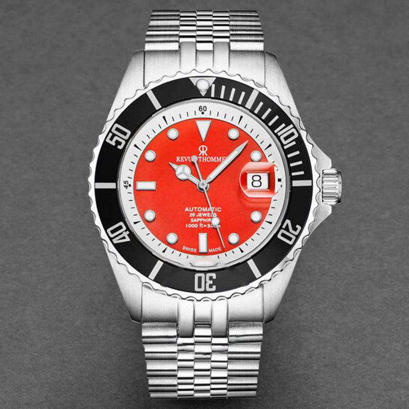 Relógio Diver Mostrador Vermelho Automático 42 mm - Mercado de Luxo - O Maior E-Commerce de Bens, Produtos e Serviços de Luxo do Brasil.