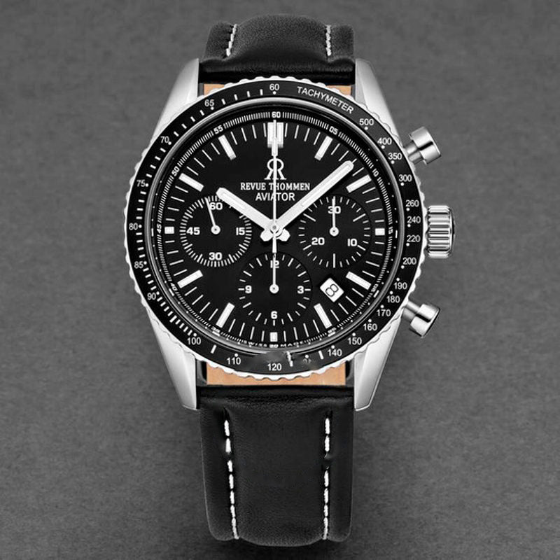 Relógio Aviador Mostrador Preto 42 mm - Mercado de Luxo - O Maior E-Commerce de Bens, Produtos e Serviços de Luxo do Brasil.