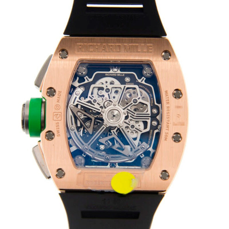Relógio RM 11-01 Flyback Cronógrafo Roberto Mancini Automático Mostrador Preto 44 mm - Mercado de Luxo - O Maior E-Commerce de Bens, Produtos e Serviços de Luxo do Brasil.