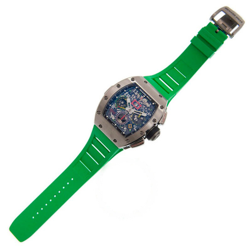 Relógio RM 11-02 Flyback Cronógrafo Duplo Fuso Horário Automático Titânio 42 mm - Mercado de Luxo - O Maior E-Commerce de Bens, Produtos e Serviços de Luxo do Brasil.