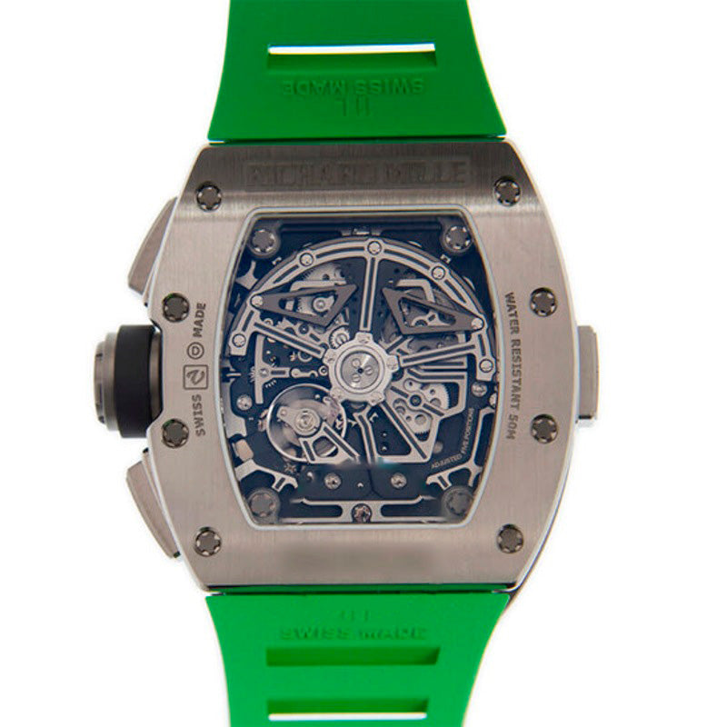 Relógio RM 11-02 Flyback Cronógrafo Duplo Fuso Horário Automático Titânio 42 mm - Mercado de Luxo - O Maior E-Commerce de Bens, Produtos e Serviços de Luxo do Brasil.