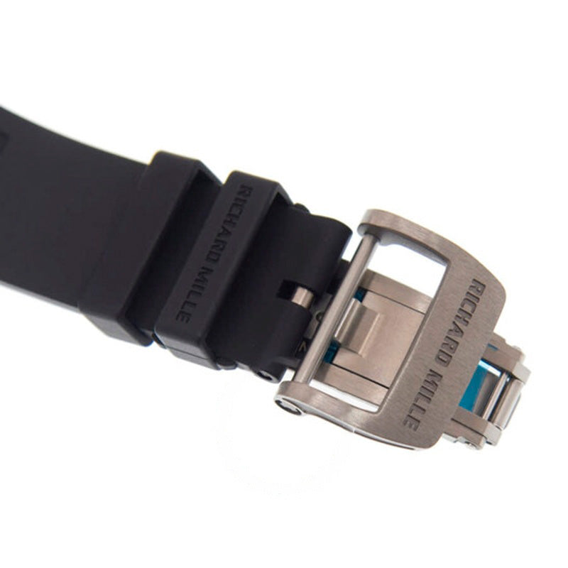 Relógio RM 029 Titânio Automático com Data Grande Mostrador Preto 48 mm - Mercado de Luxo - O Maior E-Commerce de Bens, Produtos e Serviços de Luxo do Brasil.