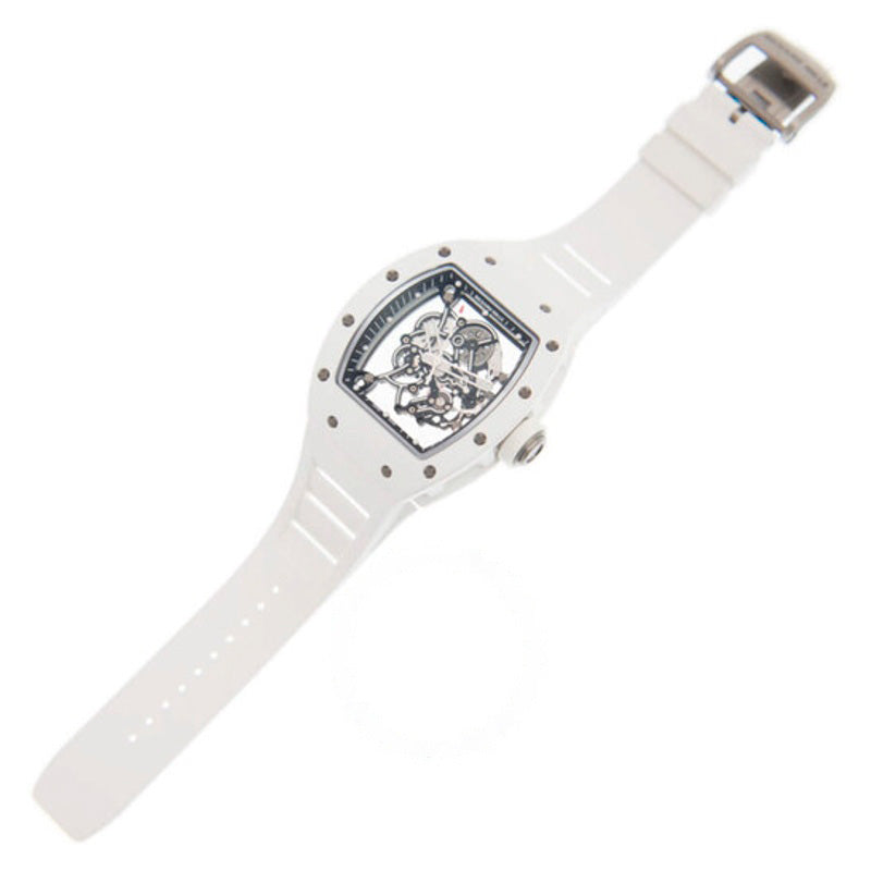 Relógio RM 055 Bubba Watson Corda Manual RM055 BRANCO  - Mercado de Luxo - O Maior E-Commerce de Bens, Produtos e Serviços de Luxo do Brasil.