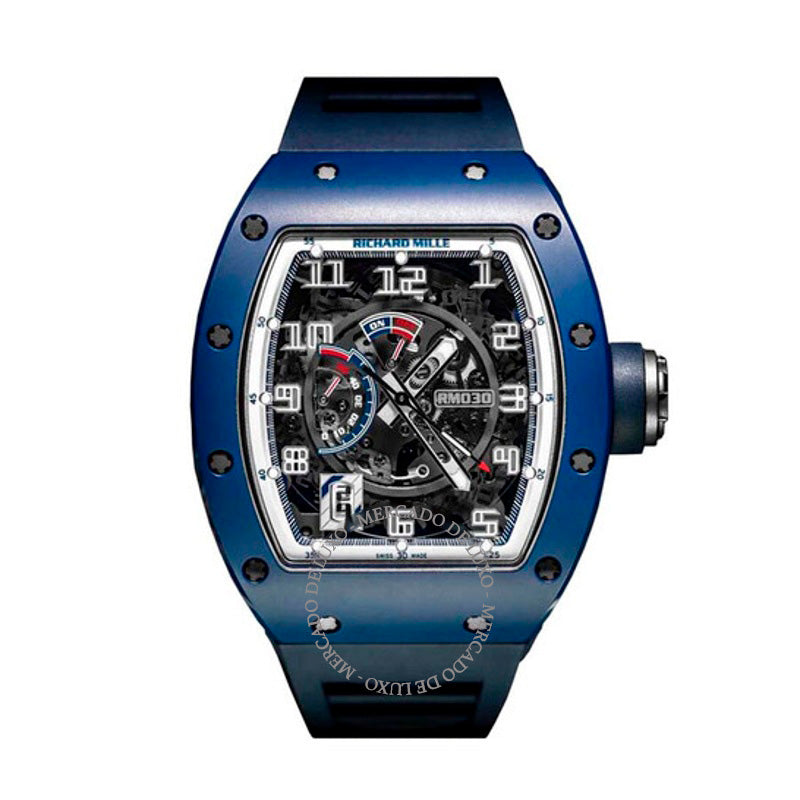 Relógio 030 Mostrador Azul Automático 42 mm - Mercado de Luxo - O Maior E-Commerce de Bens, Produtos e Serviços de Luxo do Brasil.