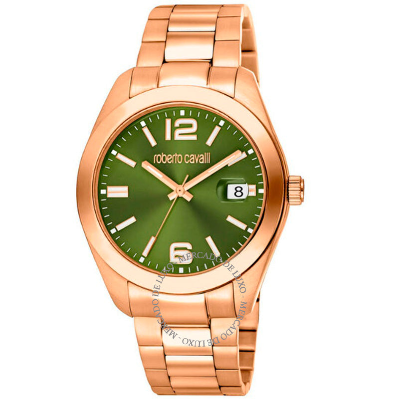 Relógio Mostrador verde de quartzo da moda 41 mm - Mercado de Luxo - O Maior E-Commerce de Bens, Produtos e Serviços de Luxo do Brasil.