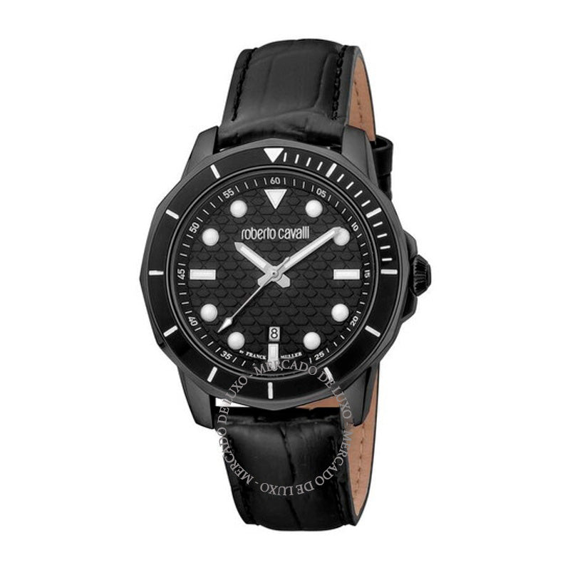 Relógio Mostrador preto de quartzo da moda 42 mm - Mercado de Luxo - O Maior E-Commerce de Bens, Produtos e Serviços de Luxo do Brasil.