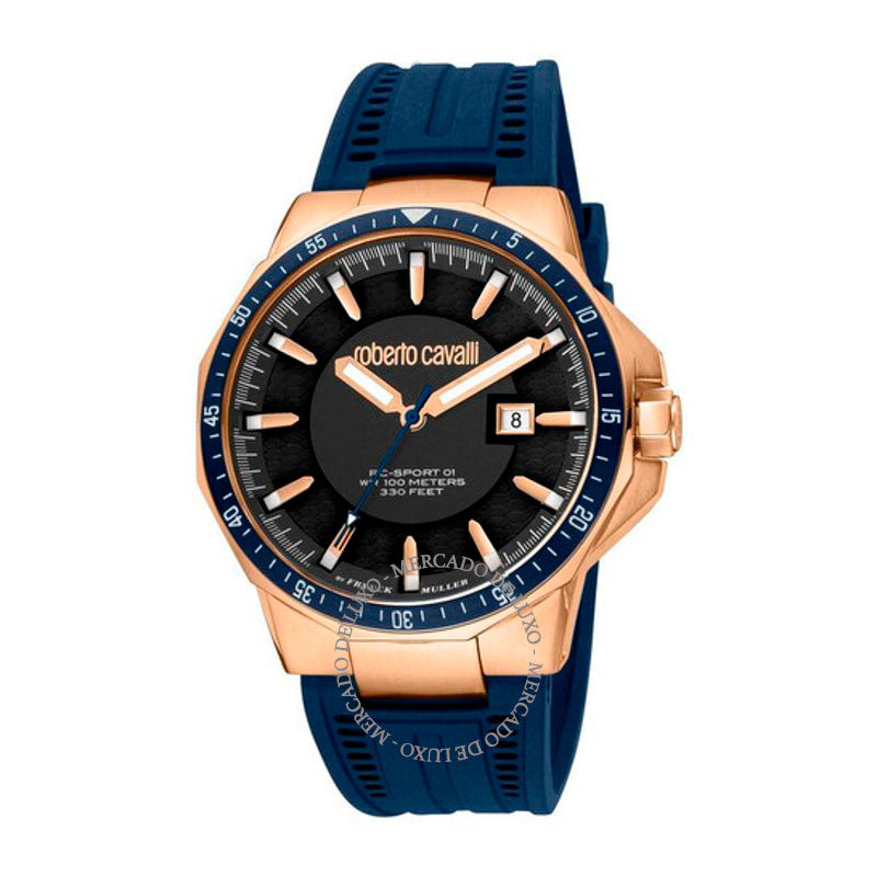 Relógio Mostrador preto de quartzo da moda 44 mm - Mercado de Luxo - O Maior E-Commerce de Bens, Produtos e Serviços de Luxo do Brasil.