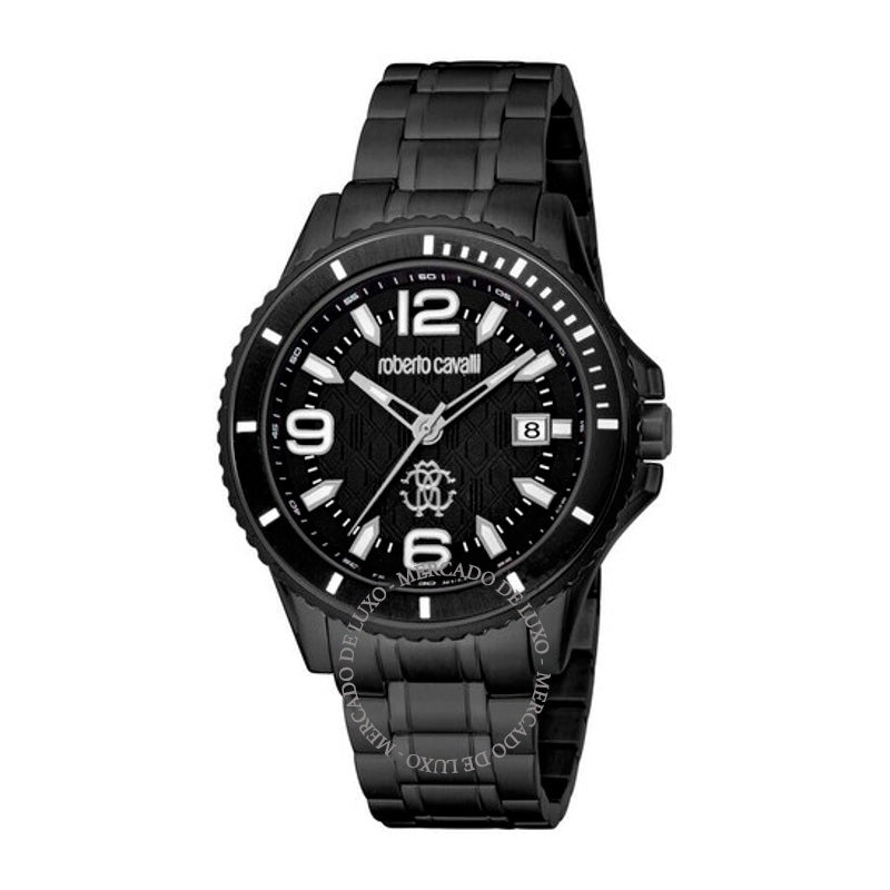 Relógio Mostrador preto de quartzo da moda 42 mm - Mercado de Luxo - O Maior E-Commerce de Bens, Produtos e Serviços de Luxo do Brasil.