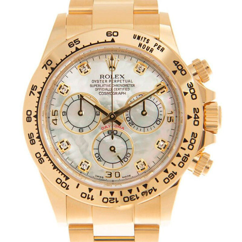 Relógio Cosmograph Daytona Chronograph Automático Diamante Branco Madrepérola Mostrador 40 mm - Mercado de Luxo - O Maior E-Commerce de Bens, Produtos e Serviços de Luxo do Brasil.