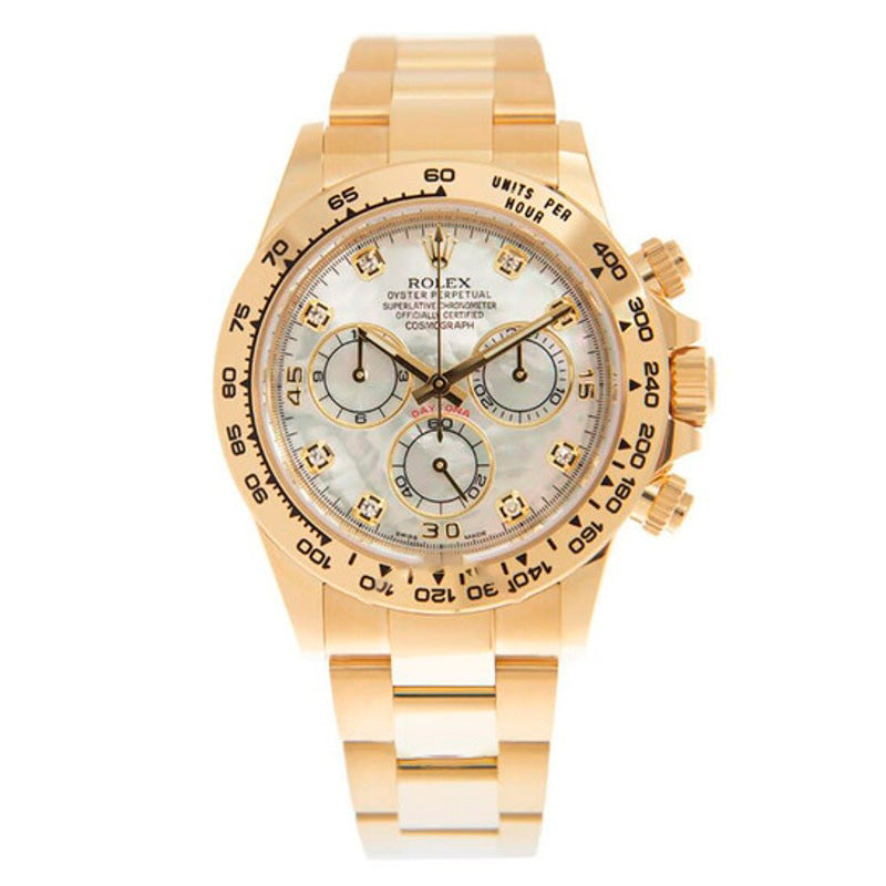 Relógio Cosmograph Daytona Chronograph Automático Diamante Branco Madrepérola Mostrador 40 mm - Mercado de Luxo - O Maior E-Commerce de Bens, Produtos e Serviços de Luxo do Brasil.
