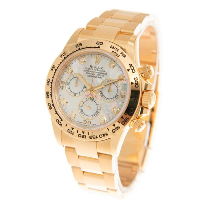 Relógio Cosmograph Daytona Chronograph Automático Diamante Branco Madrepérola Mostrador 40 mm - Mercado de Luxo - O Maior E-Commerce de Bens, Produtos e Serviços de Luxo do Brasil.