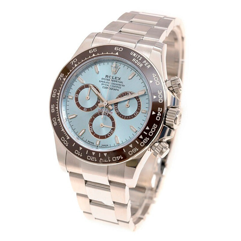 Relógio Cosmograph Daytona Chronograph Cronômetro Automático Mostrador Azul Gelo 40 mm - Mercado de Luxo - O Maior E-Commerce de Bens, Produtos e Serviços de Luxo do Brasil.
