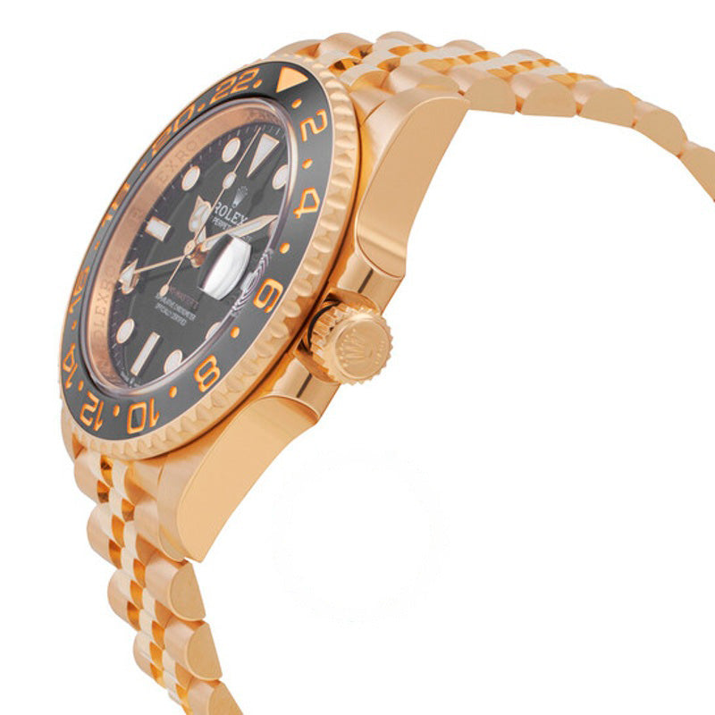 Relógio GMT-Master II Ouro Amarelo 18k Cronômetro Automático Mostrador Preto 40 mm - Mercado de Luxo - O Maior E-Commerce de Bens, Produtos e Serviços de Luxo do Brasil.