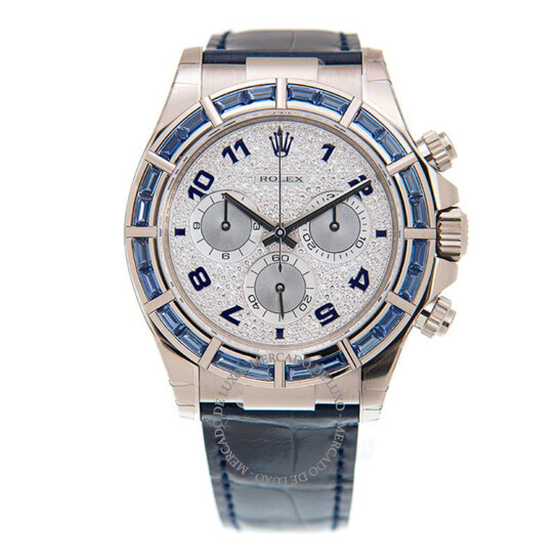 Relógio Cosmograph Daytona Chronograph Blue Ruby Cronômetro Automático 40 mm - Mercado de Luxo - O Maior E-Commerce de Bens, Produtos e Serviços de Luxo do Brasil.