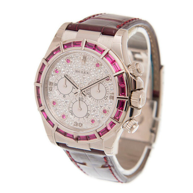 Relógio Cosmograph Daytona Chronograph Red Ruby Cronômetro Automático 40 mm - Mercado de Luxo - O Maior E-Commerce de Bens, Produtos e Serviços de Luxo do Brasil.