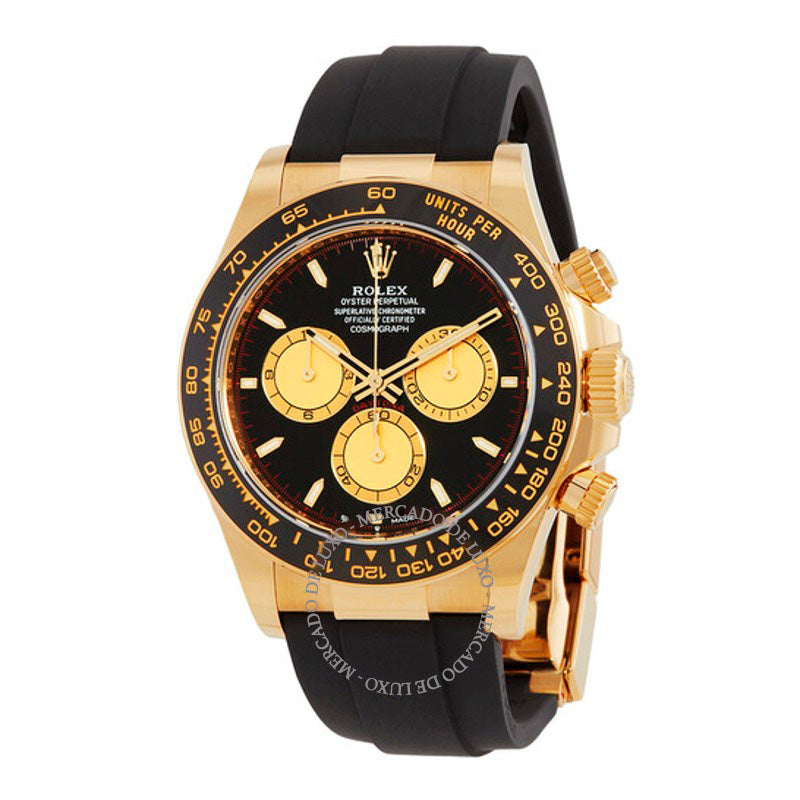 Relógio Daytona Chronograph "Paul Newman" Automático Mostrador Preto 40 mm - Mercado de Luxo - O Maior E-Commerce de Bens, Produtos e Serviços de Luxo do Brasil.