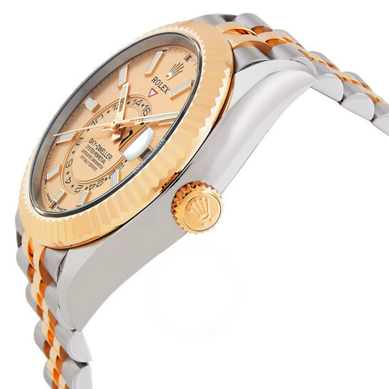 Relógio Sky Dweller GMT Cronômetro Automático Mostrador Champanhe  - Mercado de Luxo - O Maior E-Commerce de Bens, Produtos e Serviços de Luxo do Brasil.