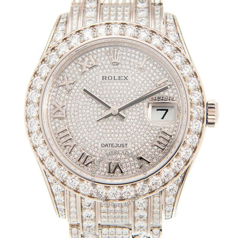 Relógio Pearlmaster 39 Ouro Branco 18k Diamante Pearlmaster 39 mm - Mercado de Luxo - O Maior E-Commerce de Bens, Produtos e Serviços de Luxo do Brasil.