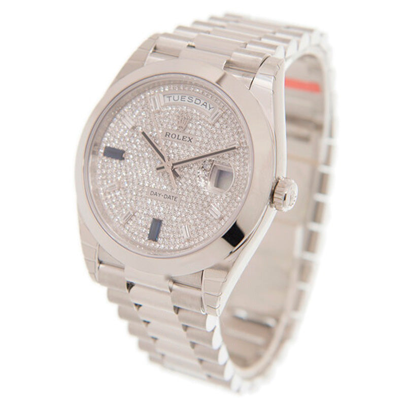 Relógio Oyster Perpetual Day-Date 40 Cronômetro Automático 40 mm - Mercado de Luxo - O Maior E-Commerce de Bens, Produtos e Serviços de Luxo do Brasil.